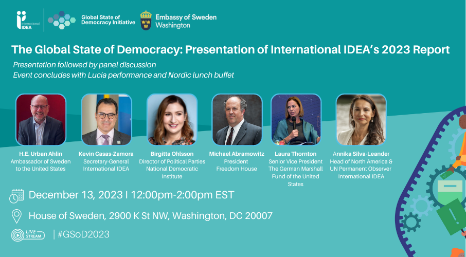 The Global State Of Democracy: Presentation Of International IDEA's ...